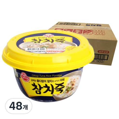 오뚜기 참치죽, 285g, 48개