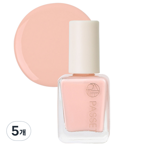 파셋 셀럽 네일컬러 폴리쉬 매니큐어, 71 코랄오렌지, 7ml, 5개