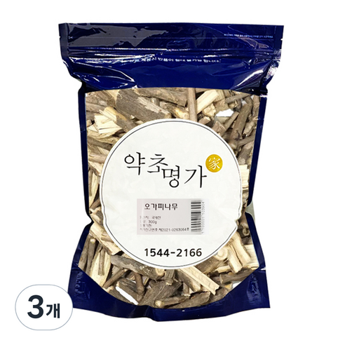 약초명가 오가피나무 한방재료, 300g, 3개