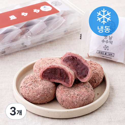 청사초롱 수수떡 5개입 (냉동), 300g, 3개