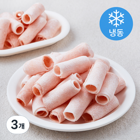 동원홈푸드 미국산 대패 돼지등심 (냉동), 3개, 700g
