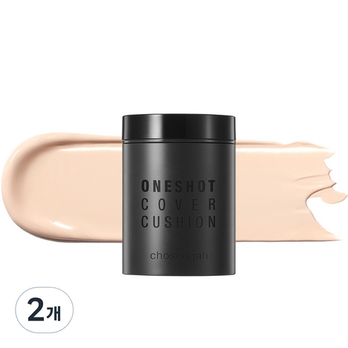 조성아TM 원샷 커버 쿠션 파운데이션 리필 SPF50+ PA++++ 30ml, 2개, 1호 라이트 베이지