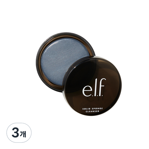 elf 브러쉬 퍼프 클렌저, 44.23g, 3개