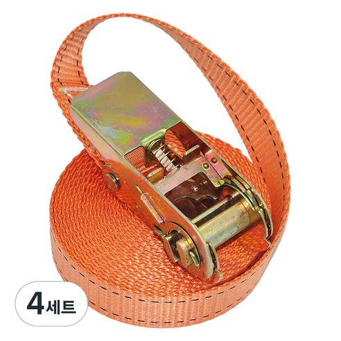 1톤 화물 깔깔이 자동바 + 벨트 세트, 4세트