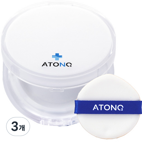 아토앤오투 옥시젠 베이비 선쿠션 SPF50+ PA++++, 16g, 3개