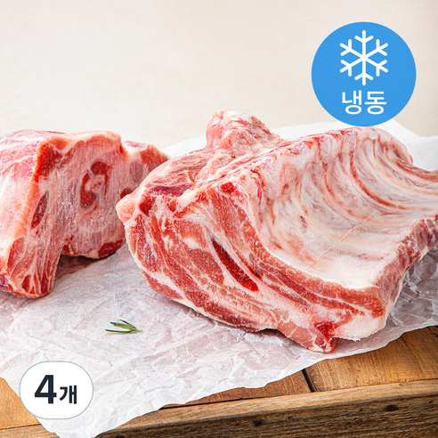 동원 미국산 돼지 등갈비 (냉동), 2kg, 4개