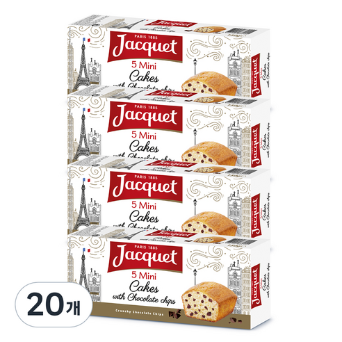 자케 미니 초코칩케익, 150g, 20개