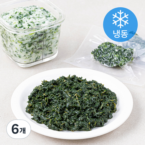 맘마유 아욱 다짐 (냉동), 160g, 6개, 아욱맛