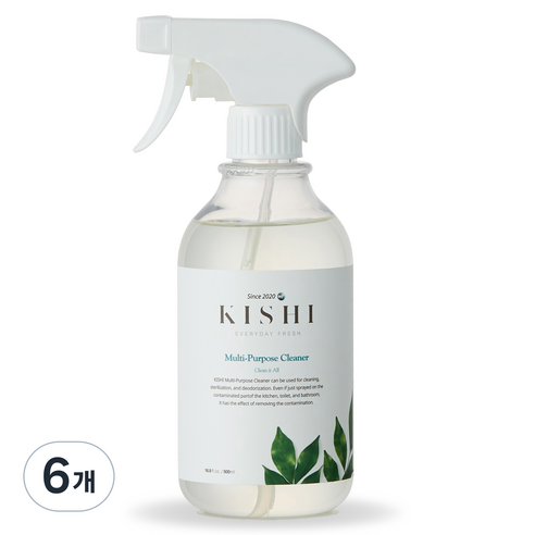 키쉬 프리미엄 다목적 크리너, 500ml, 6개