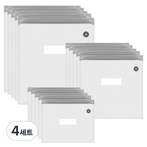차이나다 식품 진공 압축팩 소 5p + 중 5p + 대 5p 세트, 혼합, 4세트