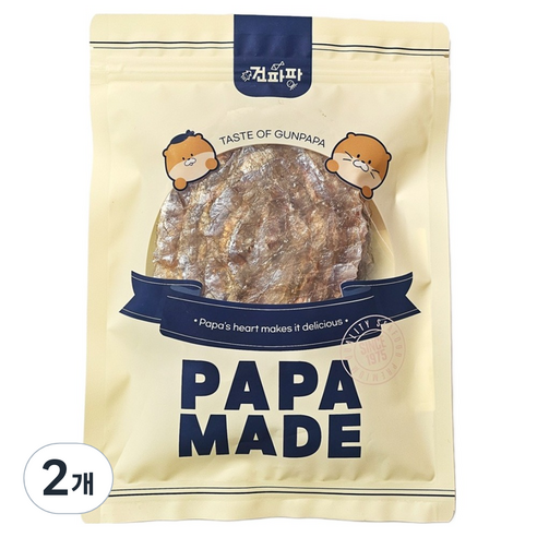 두꺼운 쥐포 AA급, 500g, 2개