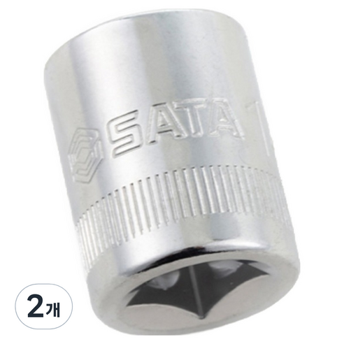 사타 육각 소켓 10mm 12305, 2개