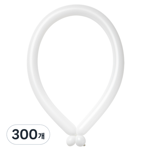 조이벌룬 260 풍선, 화이트, 300개