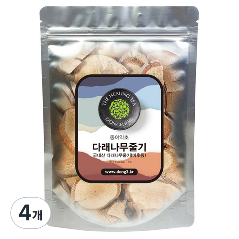 동이약초 국내산 다래나무줄기 미후등, 150g, 4개