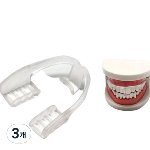 코비츠 이갈이방지 수면용 마우스피스, 3개