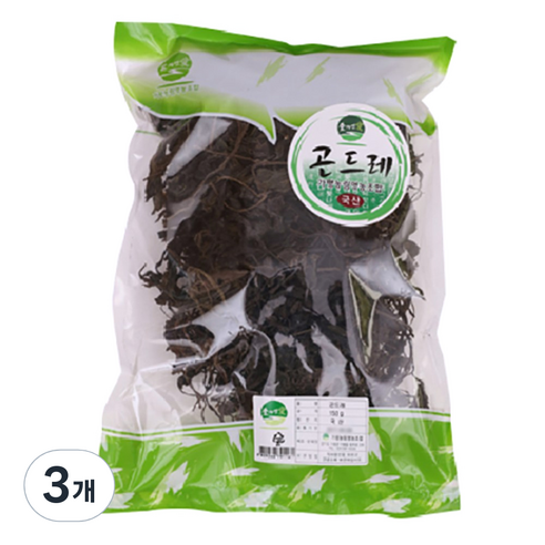 숲자연애 곤드레, 150g, 3개