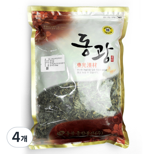 동광 스위트바질 허브차, 200g, 4개, 1개입