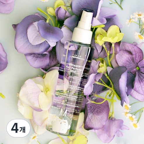 레시피박스 울트라케어 퍼퓸 미스트 헤어 에센스, 4개, 150ml