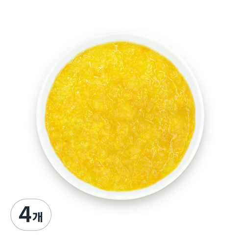 짱죽 유아용 실온 이유식 중기1, 160g, 4개, 단호박오트밀죽