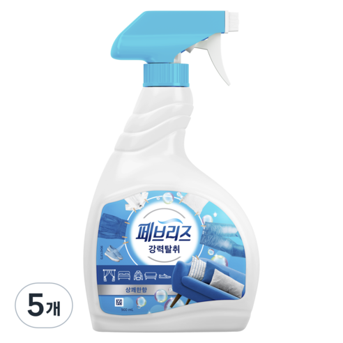 페브리즈 강력탈취 섬유탈취제 상쾌한향 대용량 본품, 900ml, 2개