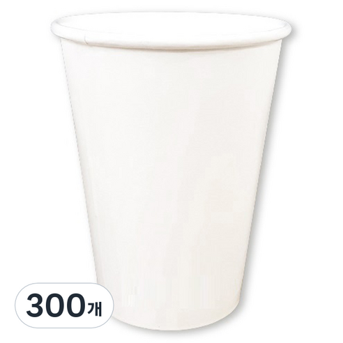 생활을그리다 종이컵 무인쇄 360ml, 300개, 1개입