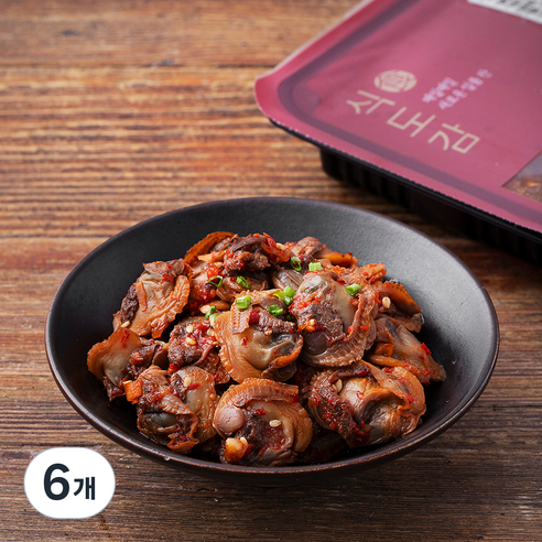 바다원 식도감 매콤 꼬막장, 150g, 6개 - 가격 변동 추적 그래프 - 역대가