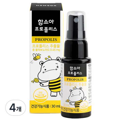 함소아 프로폴리스, 4개, 30ml