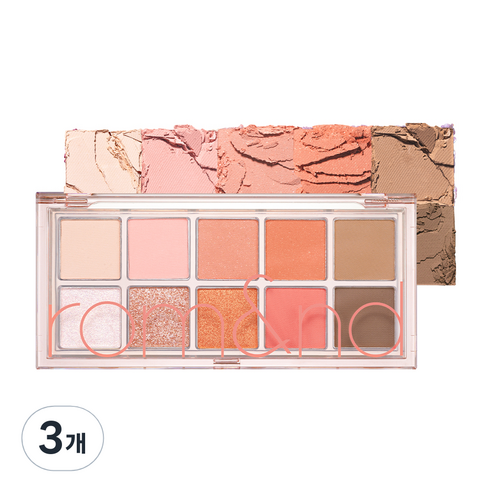 롬앤 베러 댄 팔레트, 08 피치 달리아 가든, 3개