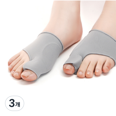 스카위즈 탄력 발가락 보호기 그레이, 3개