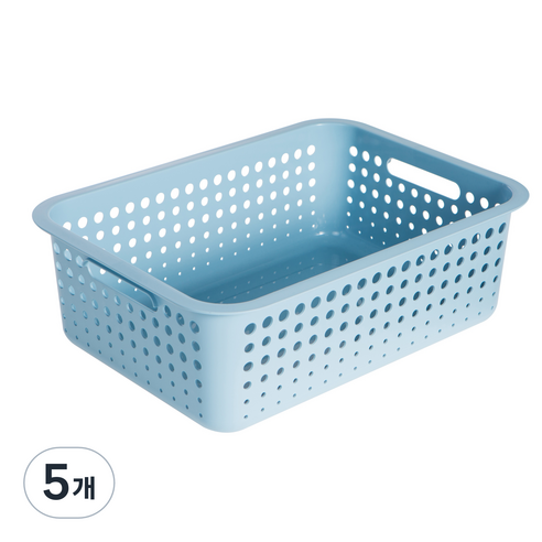 마이룸 아이바스켓 중 16.5L, 민트, 5개