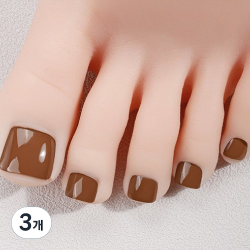 블루코지 돋보이는 패디 팁 스티커, 3개, Type 06