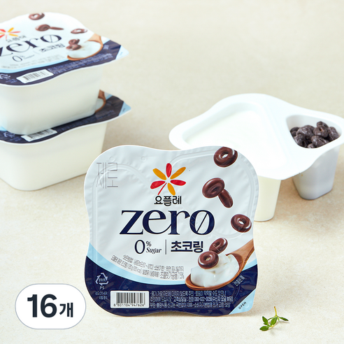 요플레 제로 초코링, 120g, 4개입, 4세트