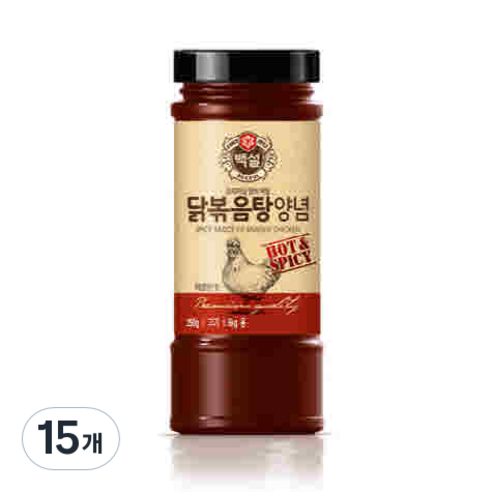 백설 닭볶음탕양념, 290g, 15개