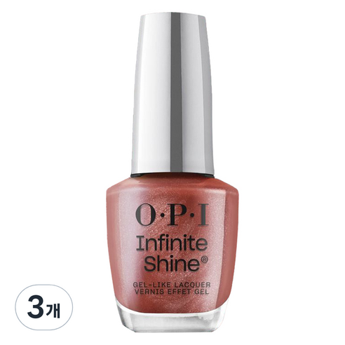 오피아이 메탈릭 메가 믹스 인피니트 샤인 젤 라이크 매니큐어, Stellar Tips, 15ml, 3개