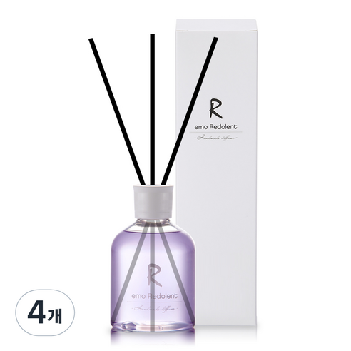 에이씨케이 이모레돌런트 파스텔 디퓨저 200ml, 4개, 블랙베리베이
