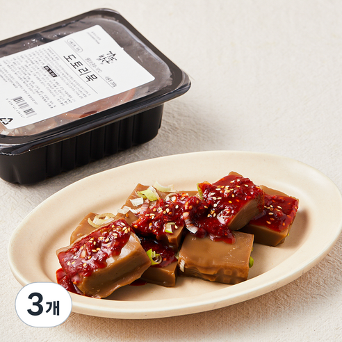 강남밥상 도토리묵, 200g, 3개