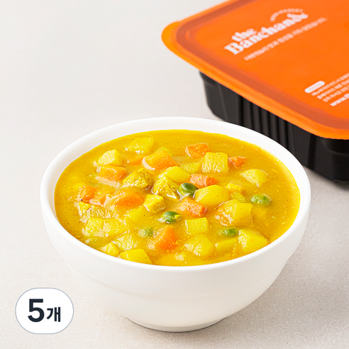 더반찬 수제카레, 5개, 550g