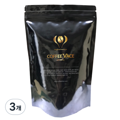 커피베이스 로얄 다크블랜딩 분쇄 커피, 에스프레소용, 500g, 3개