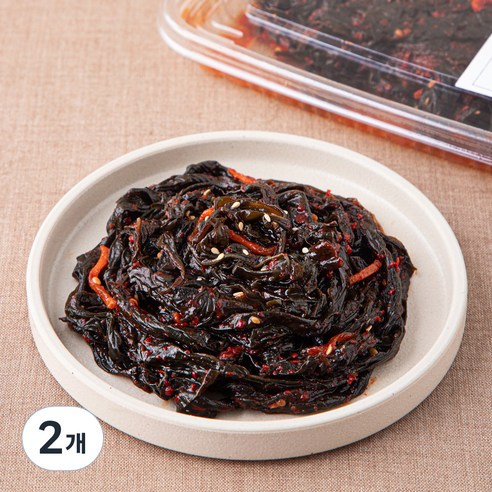 식탁위의사계 고추잎 무침, 180g, 2개