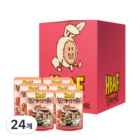 바프 당근케이크 아몬드, 40g, 24개