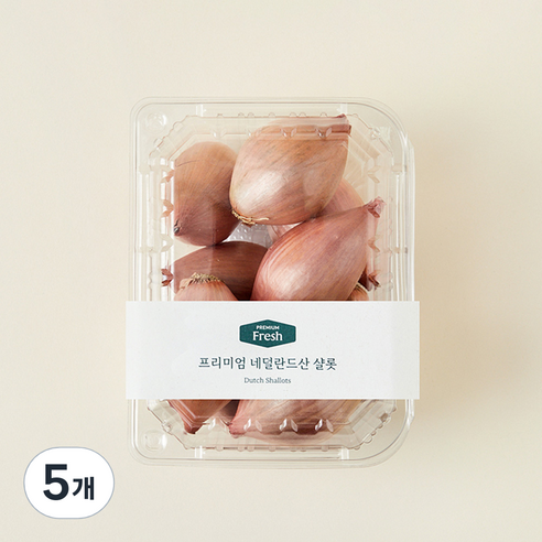 프리미엄 네덜란드산 샬롯, 500g, 5개