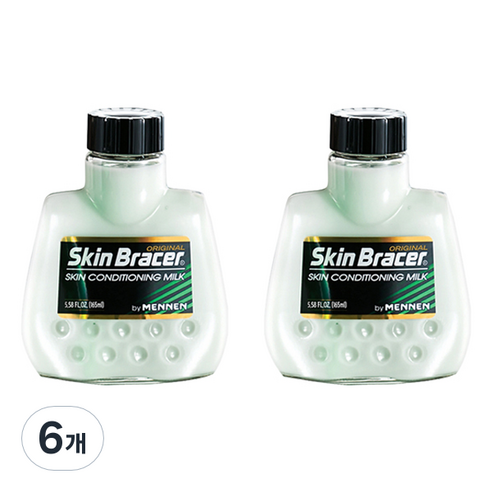 멘넨 스킨브레이서 스킨 컨디셔닝 밀크 남성 로션, 165ml, 6개