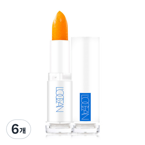 로쎄앙 립스크럽, 슈가오렌지, 3.5g, 6개