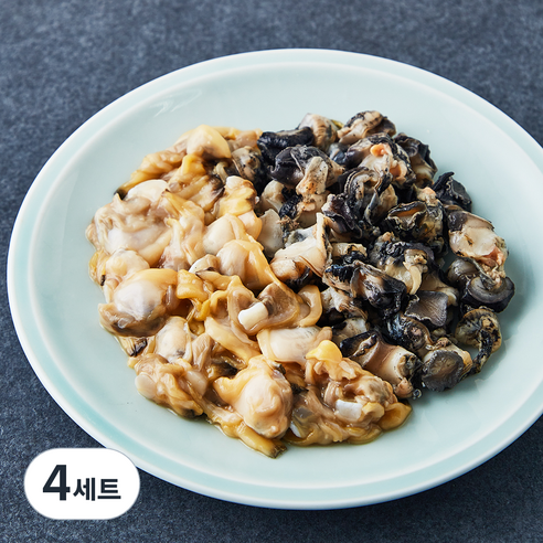 올망 바지락살 + 논우렁살 세트 100g (냉장), 4세트