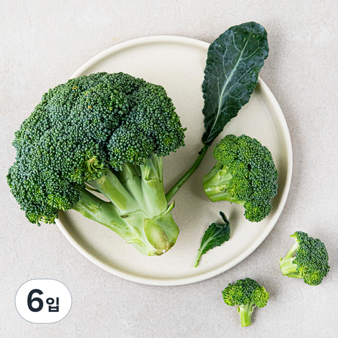 중국산 브로콜리, 190g, 6입