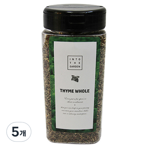 딜리셔스마켓 천연향신료 타임홀, 80g, 5개