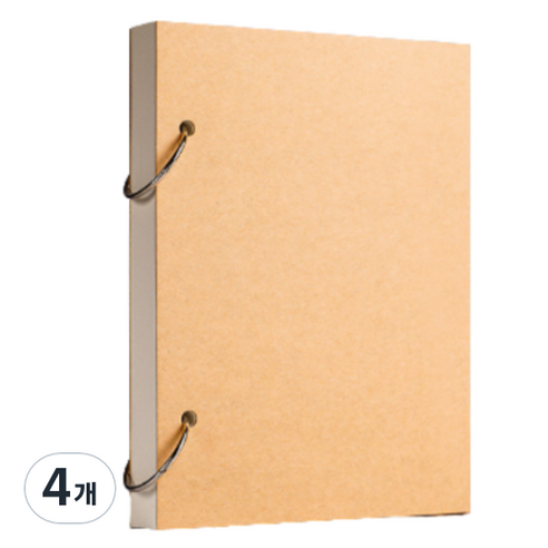 스타리움 크로키 드로잉북 무지 스케치북 160g, A4, 75매, 4개