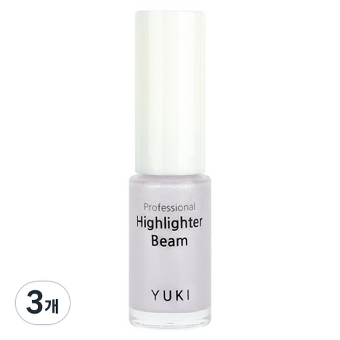 유키 프로페셔널 하이라이터 빔 5ml, 06 블루문, 3개