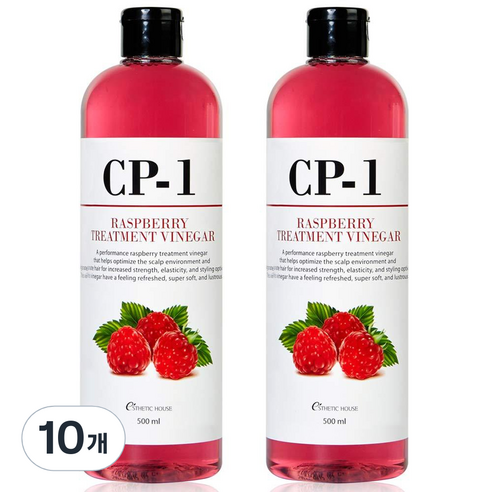 씨피원 라즈베리 헤어 식초 트리트먼트, 500ml, 10개