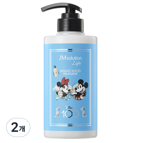 제이엠솔루션 라이프 디즈니100 에디션 진저 우드 트리트먼트, 2개, 500ml